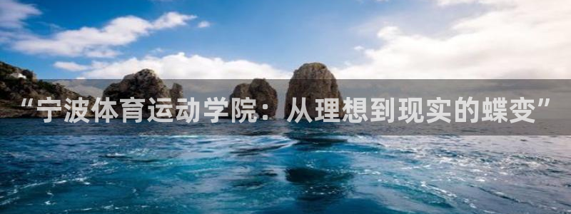 德国公海赌赌船官方正版app集团:“宁波体育运动学院:从理想
